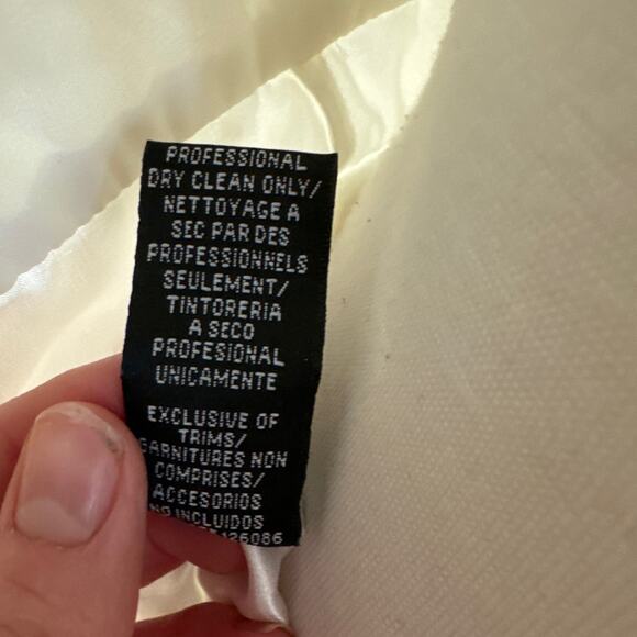 ML Monique Lhuillier Perrie Tiered Shoulder-Ruffle V-Neck Mini Dress Size 10 NWT - Picture 12 of 15